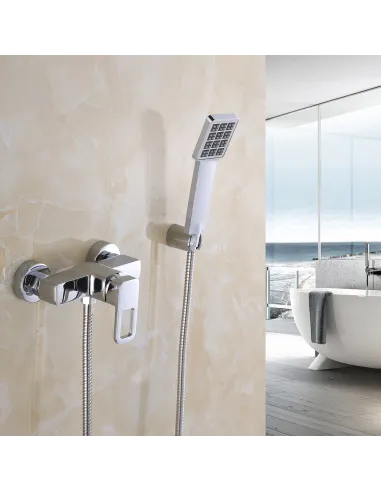 Смеситель для душа Lidz Wawel 010 LDWAW010CRM45390 Chrome, без излива