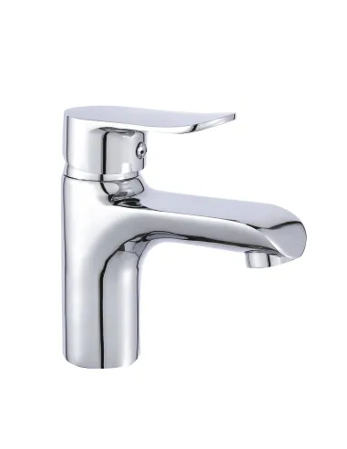 Набор для душа Lidz Wieza смеситель 006 и смеситель для раковины 001 Chrome с душевым набором