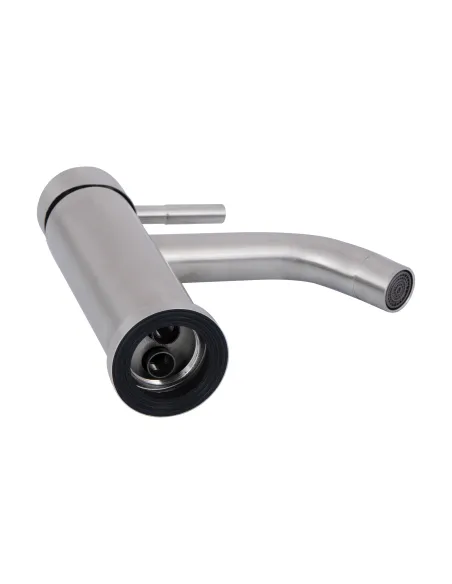 Змішувач для умивальника Lidz Aria 0011F LDARI0011FNKS46091 Нікель