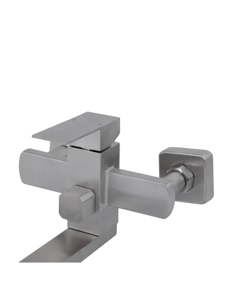 Душевая система с изливом Lidz Kubis 1033 LDKUB1033NKS46110 Nickel Душевая система с изливом Lidz Kubis 1033 LDKUB1033NKS46110 Nickel