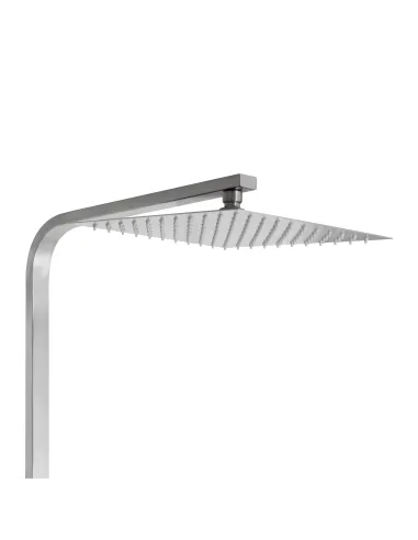 Душевая система с изливом Lidz Kubis 1033 LDKUB1033NKS46110 Нікель