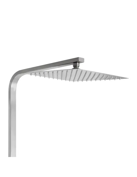 Душевая система с изливом Lidz Kubis 1033 LDKUB1033NKS46110 Nickel Душевая система с изливом Lidz Kubis 1033 LDKUB1033NKS46110 Nickel