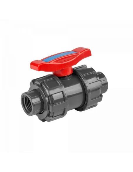 Кран шаровой Bradas DSRA16V2SF1F1 РВ 1 дюйм, пластик, для ПВХ труб Кран шаровой Bradas DSRA16V2SF1F1 РВ 1 дюйм, пластик, для ПВХ труб