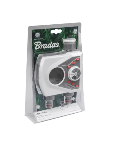 Контролер поливу електронний Bradas White Line WL-3134 2-зонний