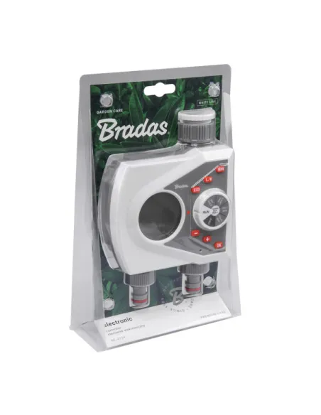 Контролер поливу електронний Bradas White Line WL-3134 2-зонний
