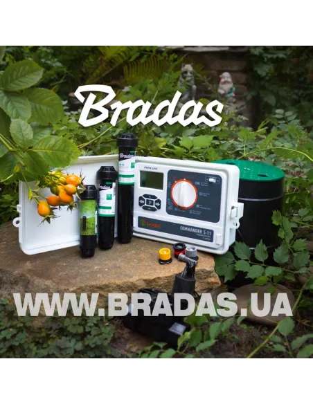 Контролер поливу електронний Bradas White Line WL-31S11, 11 секцій