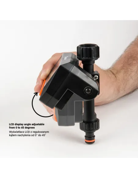 Контроллер полива электронный Bradas Black Line ECO-3137 однозонный