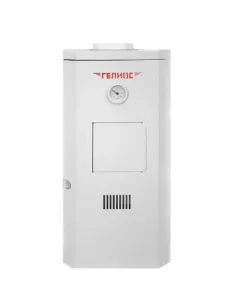 Газовий котел одноконтурний Геліос АОГВ 16 Д МАГ, 16 кВт, димохідний