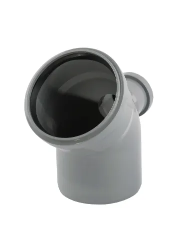 Колено для внутренней канализации TA Sewage 110 х 110 х 45, 50 х 90 х 270