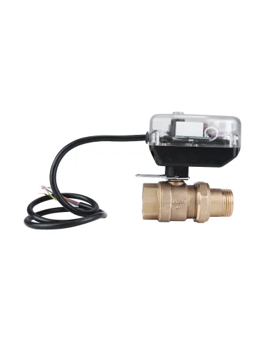 Кран кульовий зонний Icma №341 з мотором, 1 дюйм