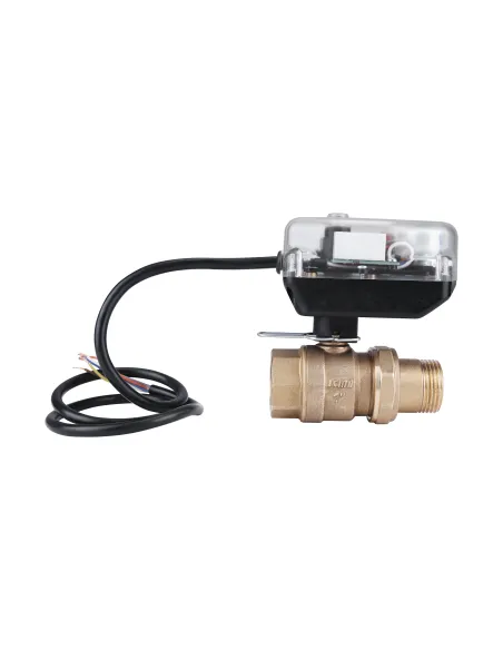 Кран кульовий зонний Icma №341 з мотором, 1 дюйм