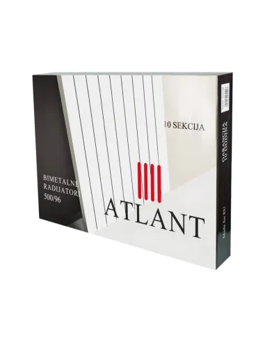 Радіатор біметалічний Atlant ECO 500/96