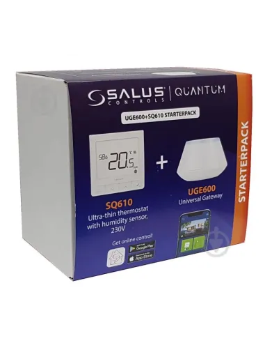 Терморегулятор Salus Quantum SET SQ610 с интернет-шлюзом UGE600