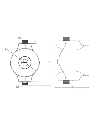 Рециркуляционный насос Shimge HBS24-12