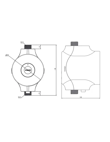 Рециркуляционный насос Shimge HBS24-12