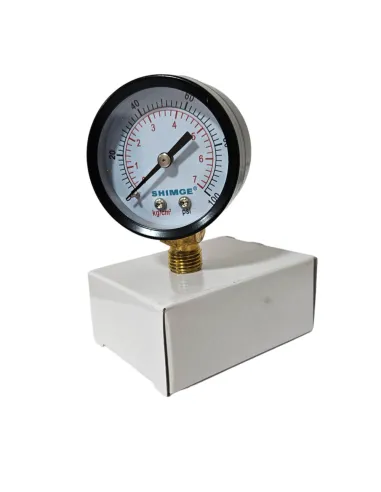 Манометр Shimge PS-S 7 атмосфер 50 мм.