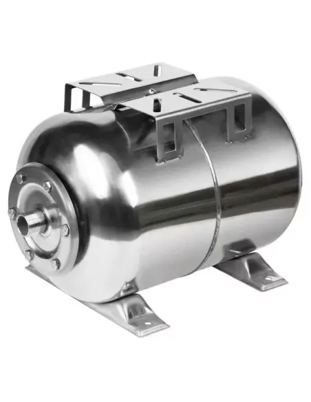 Гідроакумулятор горизонтальний Shimge HC-24L 24 літри, нержавіюча сталь