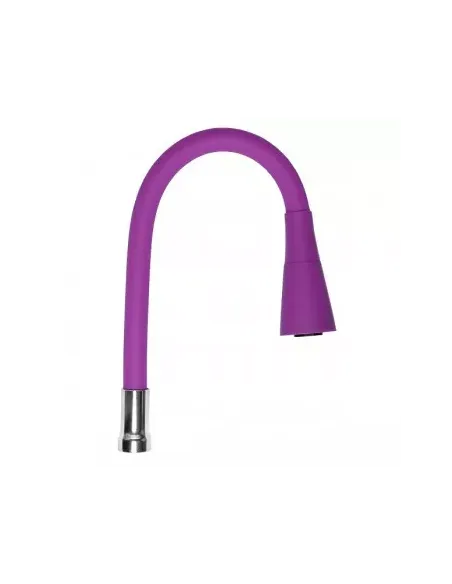 Излив гибкий для смесителя Wezer WKC-059-PURPLE, фиолетовый