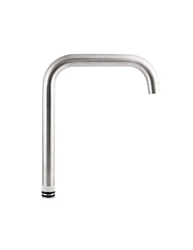 Вилив для змішувача Wezer WKC-02, нержавіюча сталь.