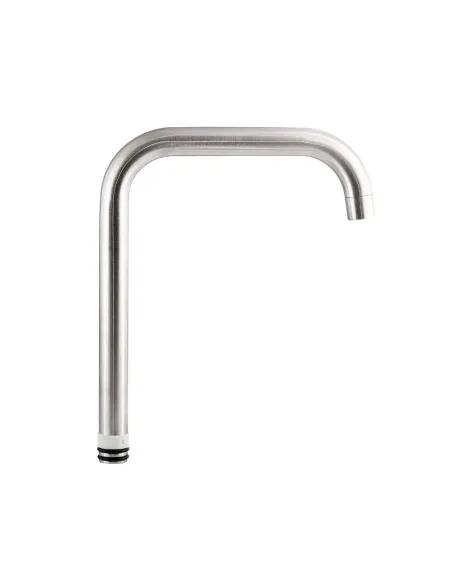 Излив для смесителя Wezer WKC-02, нержавеющая сталь