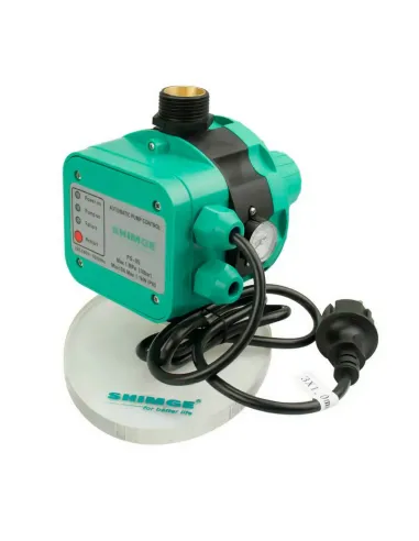 Электронное реле давления Shimge PS-05, 1.1 кВт, с автоматическим перезапуском и защитой от сухого хода