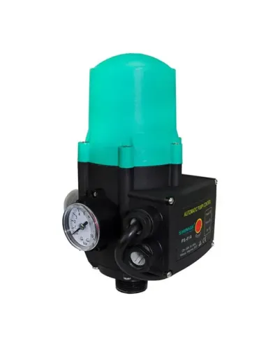 Електронне реле тиску Shimge PS-01A(EO), 1.1 кВт, з автоматичним перезапуском та захистом від сухого ходу