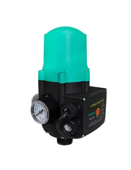 Електронне реле тиску Shimge PS-01A(EO), 1.1 кВт, з автоматичним перезапуском та захистом від сухого ходу