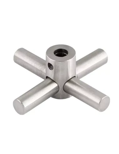 Рукоятка для смесителя Wezer WKB-10, нержавеющая сталь