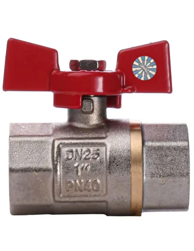 Кран кульовий прямий Quality Professional Water Valve ВР КБ PN40 QP151 1 дюйм