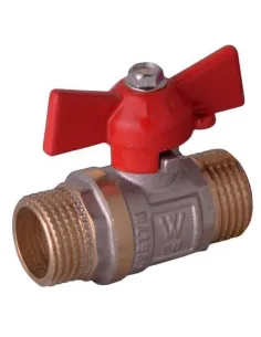 Кран шаровой прямой Quality Professional Water Valve НН КБ NV-V Q022 1/2 дюйма