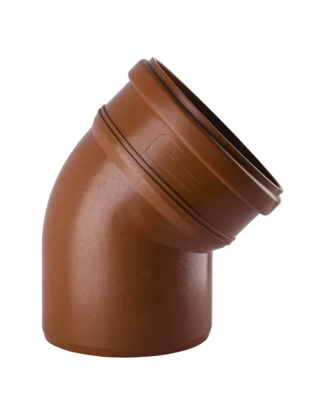 Колено для наружной канализации VS Plast 160 х 160 х 45