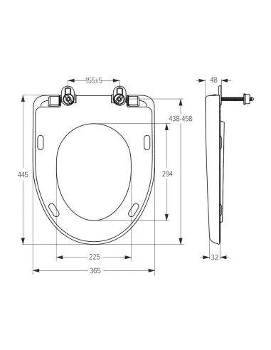Сидіння для унітазу SoloPlast СП-6