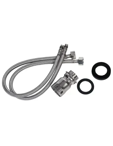 Змішувач для кухні Wezer EKO4A-01-BLACK, нержавіюча сталь