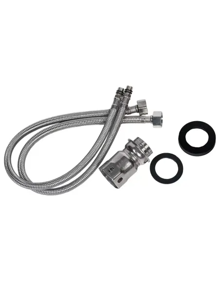 Змішувач для кухні Wezer EKO4A-01-BLACK, нержавіюча сталь