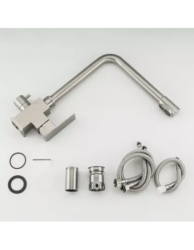 Смеситель для кухни Wezer PRO4C-02 с подключением к очистке воды