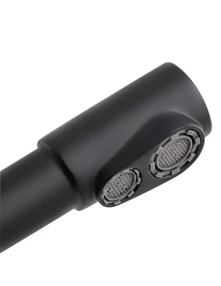 Смеситель для кухни Wezer PRO4C-02-BLACK с подключением к очистке воды