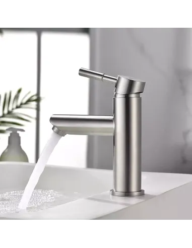 Смеситель для умывальника Wezer EKO1A-01, однорычажный