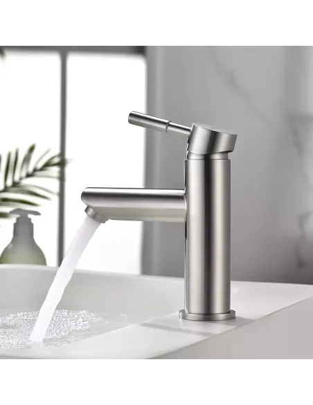 Змішувач для умивальника Wezer EKO1A-01, одноважільний