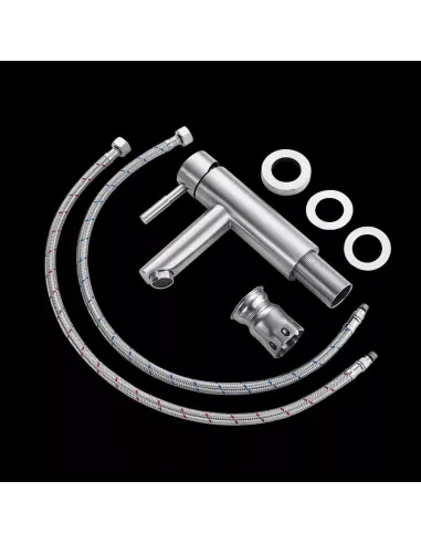 Змішувач для умивальника Wezer EKO1A-01, одноважільний