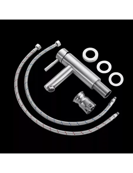 Смеситель для умывальника Wezer EKO1A-01, однорычажный