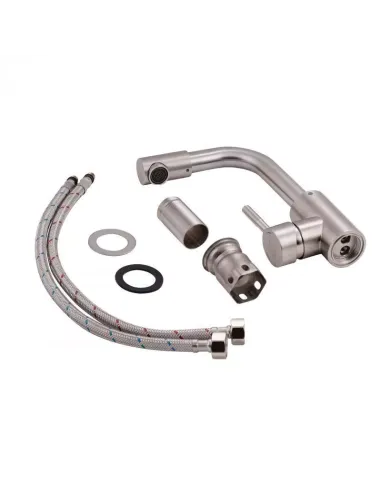 Змішувач для умивальника Wezer EKO1B-01, одноважільний