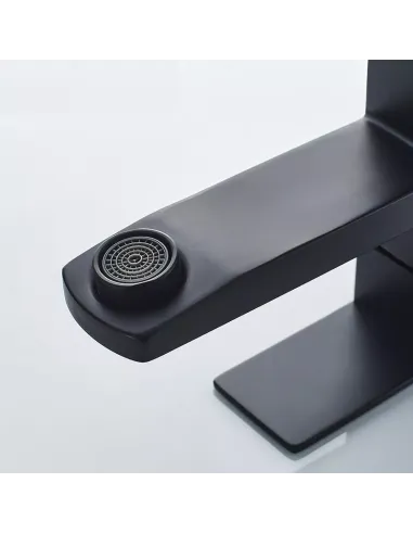 Змішувач для умивальника Wezer PRO1-02-BLACK, одноважільний