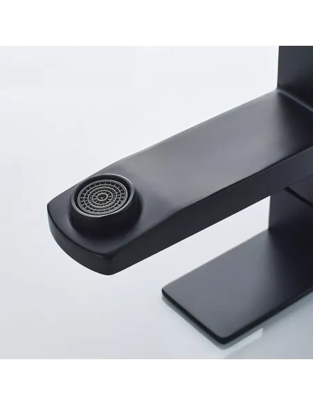 Змішувач для умивальника Wezer PRO1-02-BLACK, одноважільний