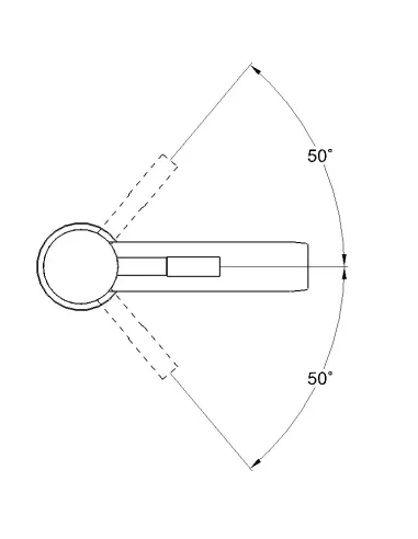 Смеситель для умывальника Wezer EKO11A-01, однорычажный, высокий