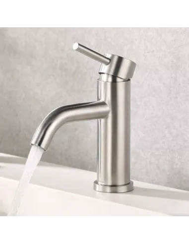 Змішувач для умивальника Wezer EKO1C-01, одноважільний