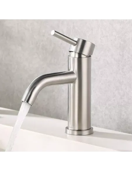 Змішувач для умивальника Wezer EKO1C-01, одноважільний