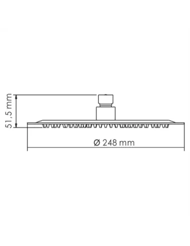 Душова система прихованого монтажу Wezer EKO17A-01, без виливу