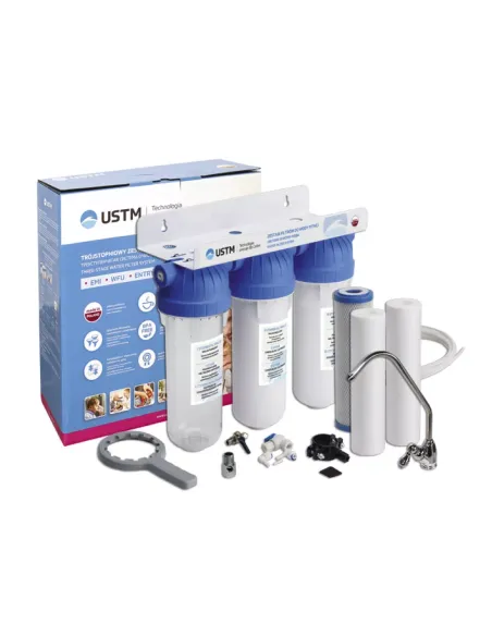 Магістральний фільтр USTM FS3 EMI WFU, 0.5 дюймів