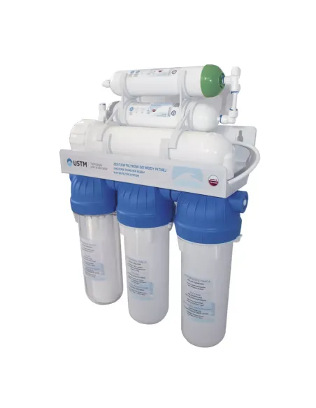 Фільтр зворотного осмосу USTM RO 6 12 EMI з мінералізатором