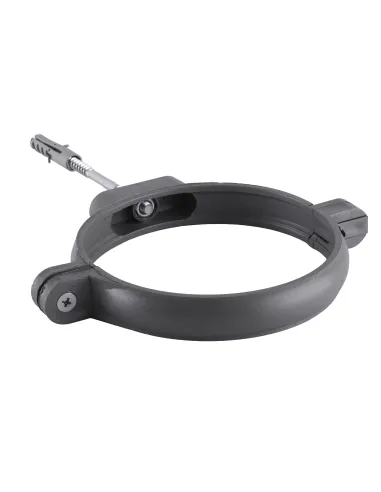 Хомут для труби 110 мм VS Plast у зборі з гайкою та дюбелем